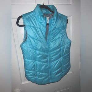 Worn once Aeropostale Blue Puffer Vest